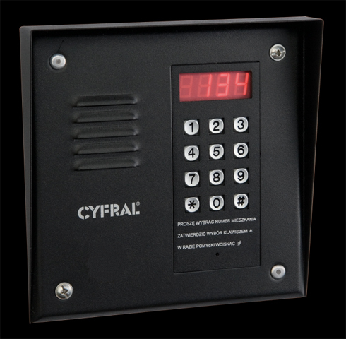 CYFRAL домофоны - montaza.lv